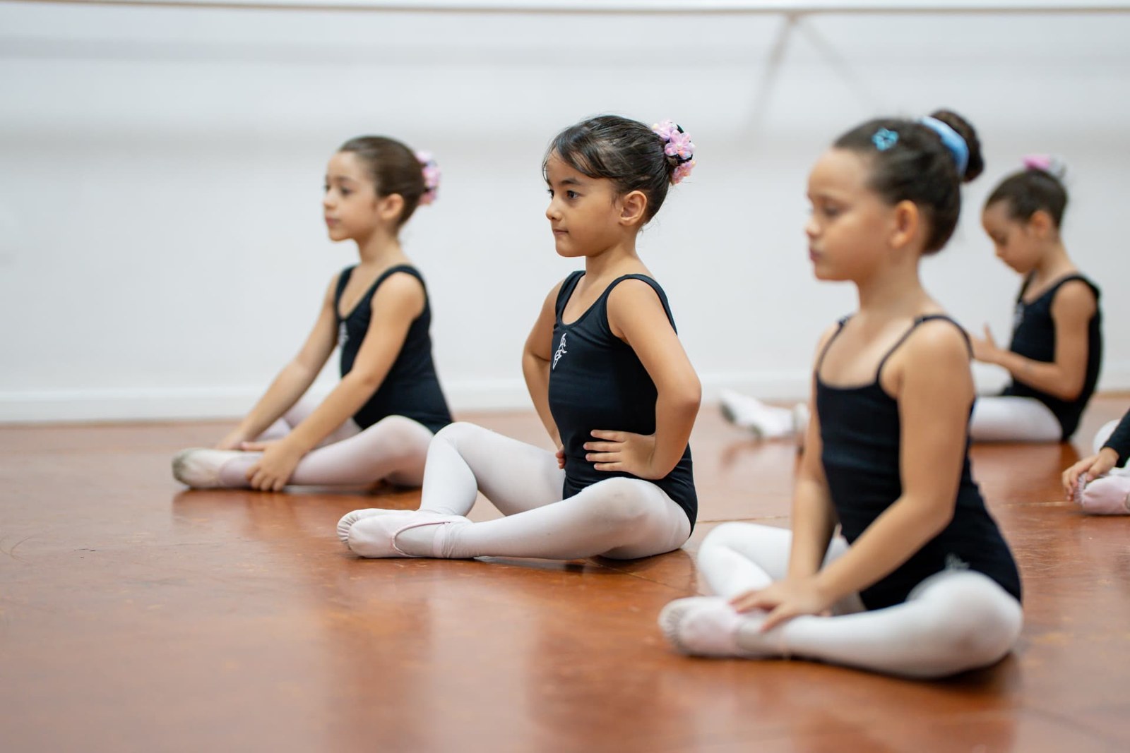 Turma de Baby Class na Escola de Ballet Helly Batista